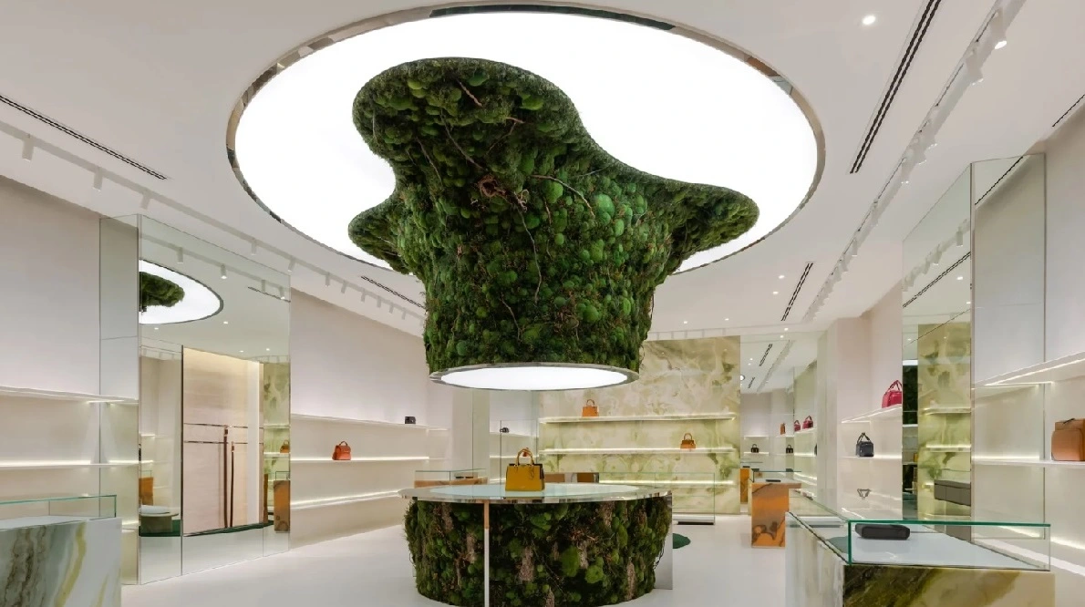 Biophilic Design in store