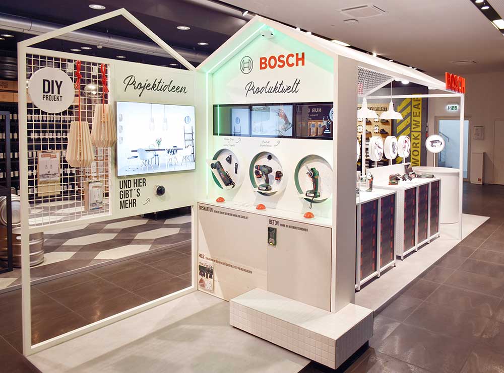 Bosch Shop in Shop in Leroy merlin